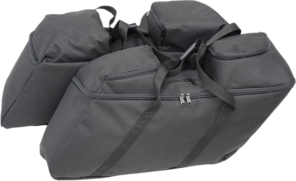 DRAG SPECIALTIES Saddlebag Liners - Black - FL '14-'22 3501-0942