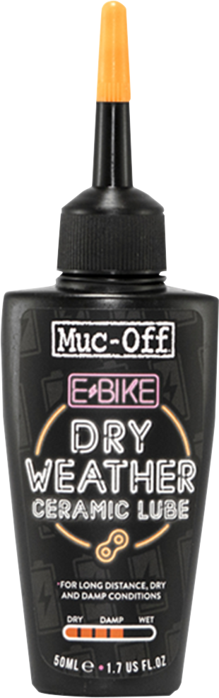 MUC-OFF USA Ebike Dry Chain Lube - 1.7 U.S. fl oz. 1104US