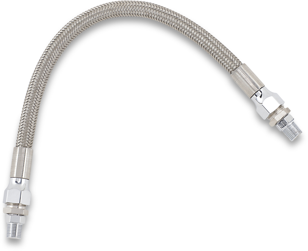 DRAG SPECIALTIES Universal Oil Line - Stainless Steel - 11" 611
