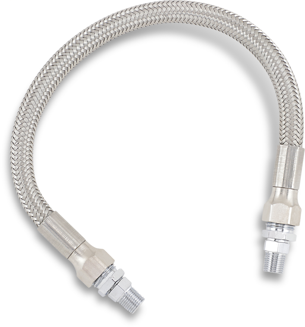 DRAG SPECIALTIES Universal Oil Line - Stainless Steel - 12" 612
