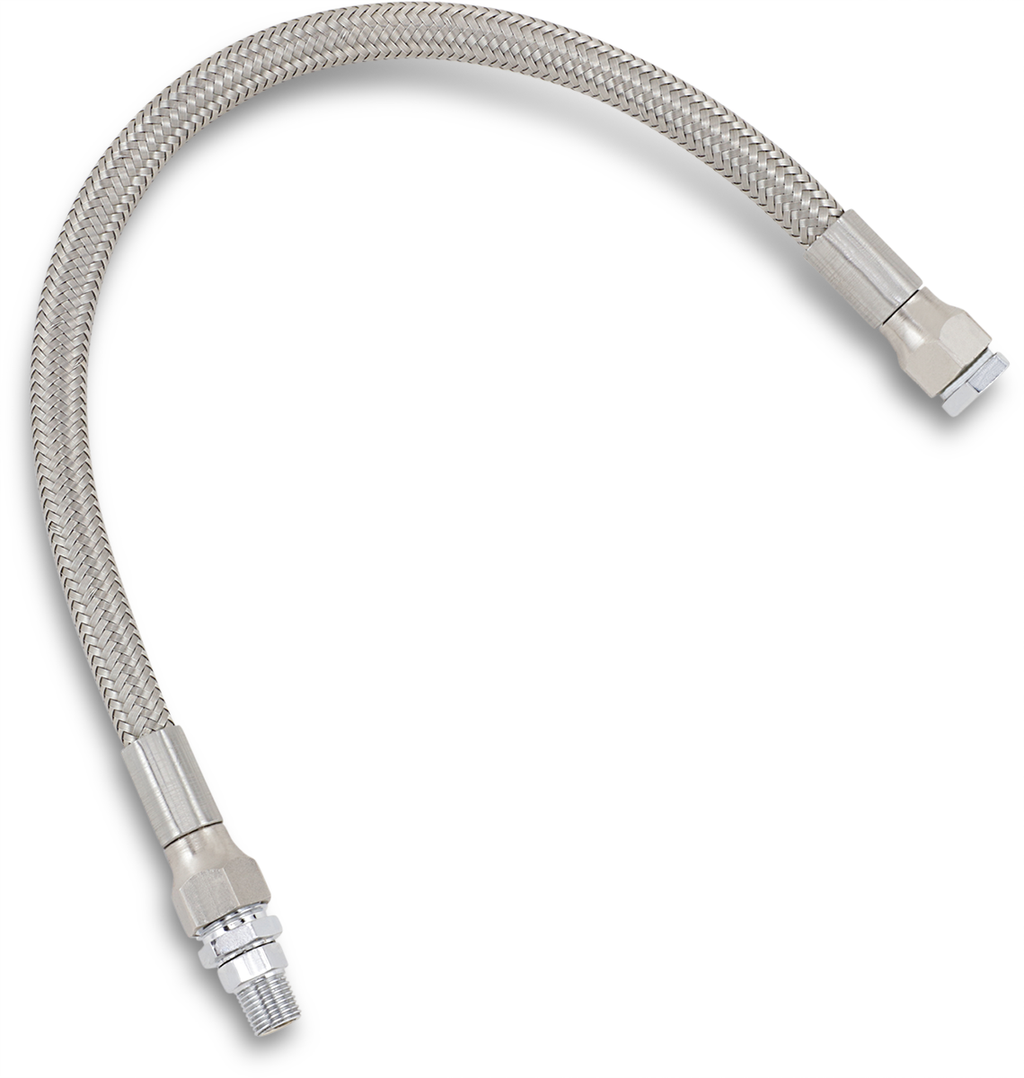 DRAG SPECIALTIES Universal Oil Line - Stainless Steel - 13" 613