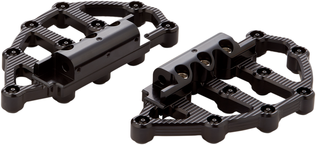 ARLEN NESS MX Passenger Floorboards - Black 06-896