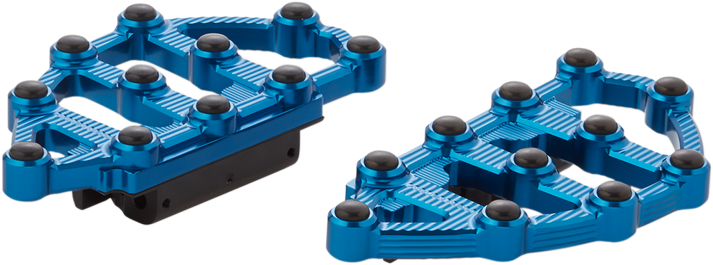 ARLEN NESS MX Passenger Floorboards - Blue 06-897