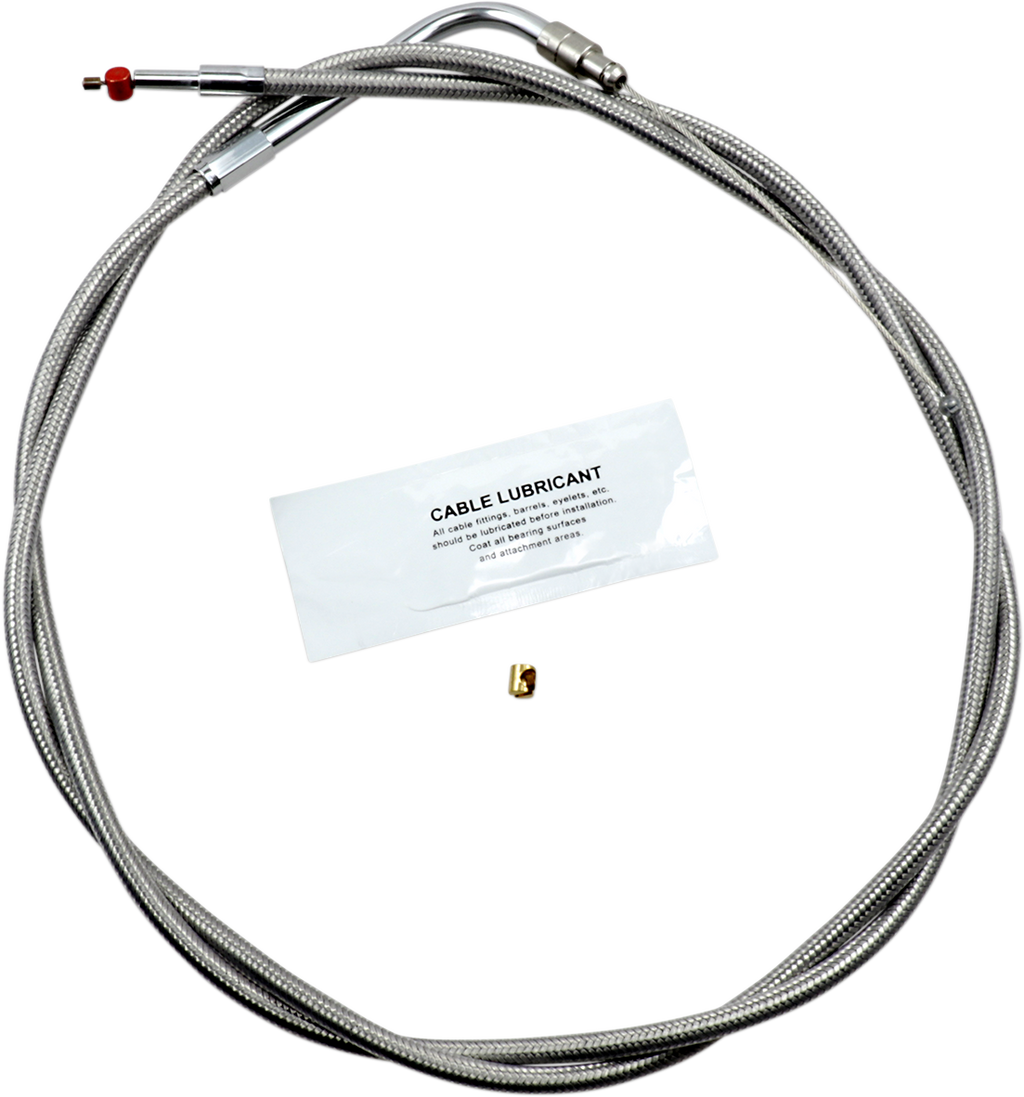 BARNETT Throttle Cable - +10" - Stainless Steel 102-30-30009-10