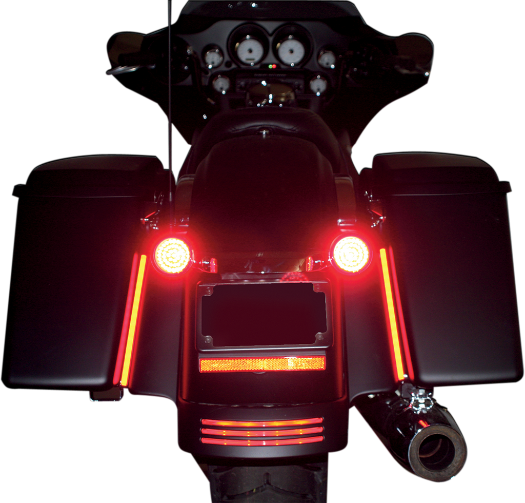 CUSTOM DYNAMICS 1" Universal LED Cluster - Red GEN-100-R