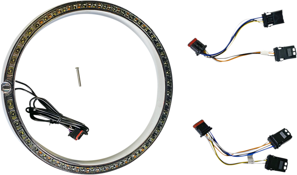 CUSTOM DYNAMICS Sequential Trim Ring - Chrome PB-7TR-AW-1C