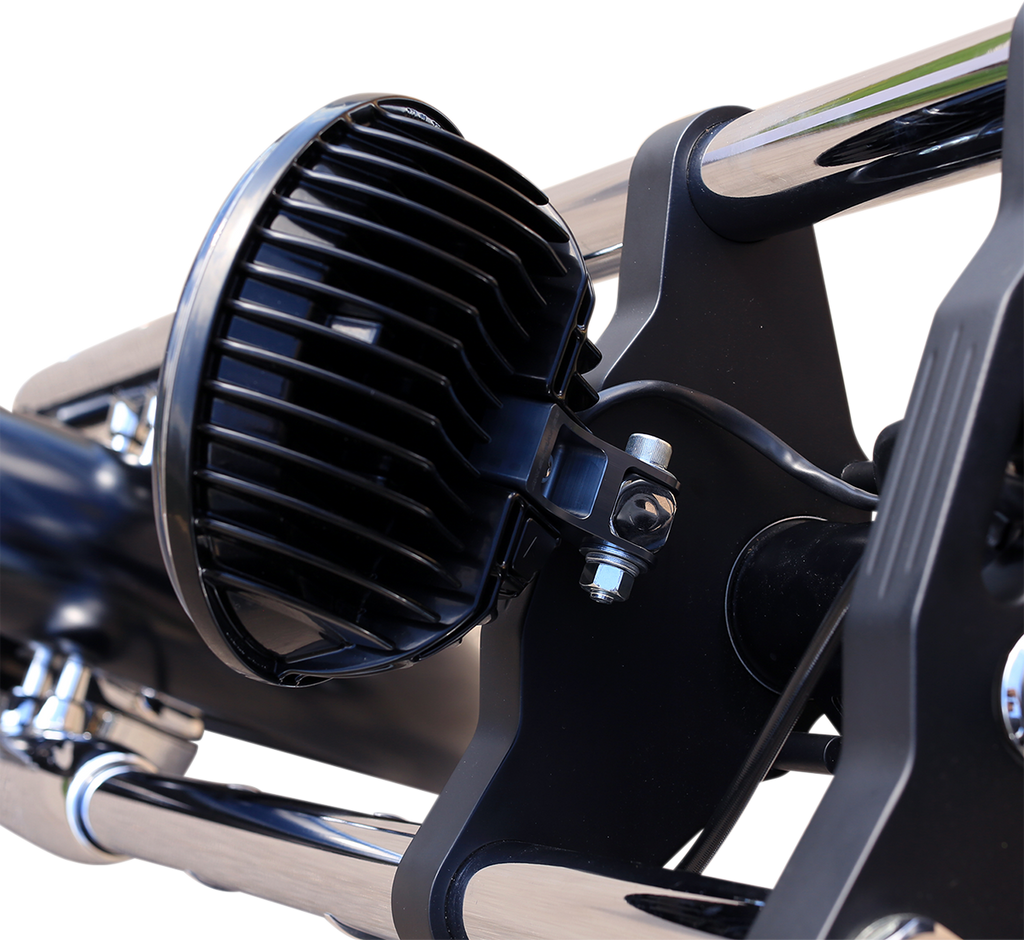 CUSTOM DYNAMICS Adaptive Headlight with Mount - Black PB-7PA-B