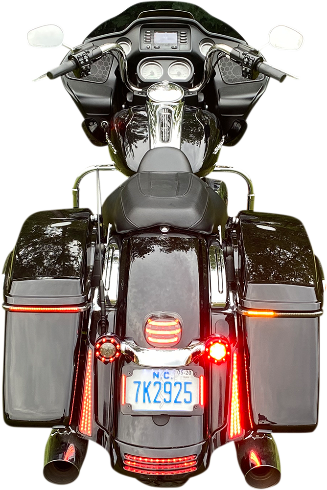 CUSTOM DYNAMICS Saddlebag Lights - Smoke Lens CD-LPDC-BCM-S