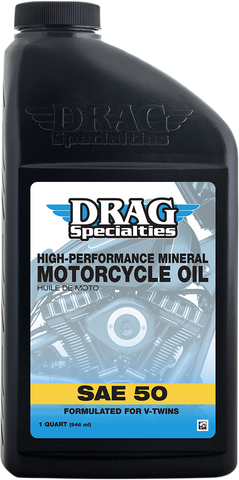 DRAG SPECIALTIES OIL Engine Oil - SAE 50 - 1 U.S. quart 198922