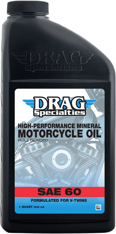 DRAG SPECIALTIES OIL Engine Oil - SAE 60 - 1 U.S. quart 198923