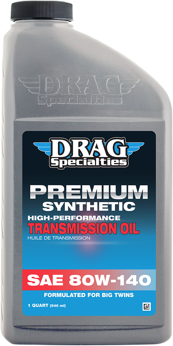 DRAG SPECIALTIES OIL Transmission Oil - 80W-140 - 1 U.S. quart 198930
