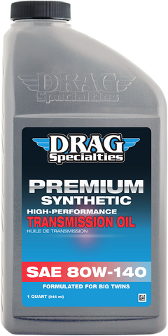 DRAG SPECIALTIES OIL Transmission Oil - 80W-140 - 1 U.S. quart 198930