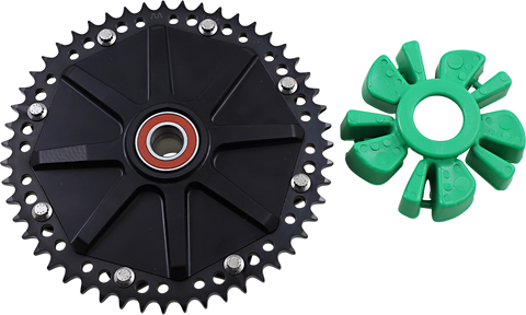 ALLOY ART Cush Drive Sprocket - Black - 51 Tooth G2CC51-11