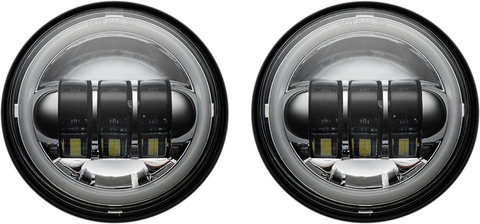 CUSTOM DYNAMICS 4.5" Passing Lamps - Chrome PG-45-C