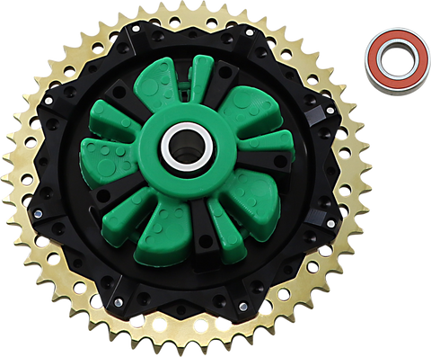 ALLOY ART Cush Drive Sprocket - Black - 51 Tooth G2CC51-12