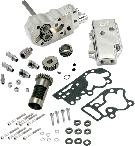 S&S CYCLE Oil Pump with Gears - Universal Cover - Big Twin 31-6295