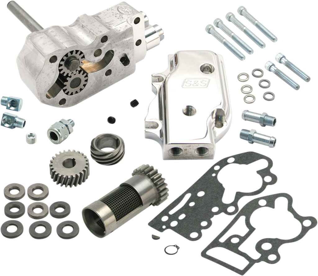 S&S CYCLE Oil Pump with Gears - Standard Cover - Big Twin 31-6296