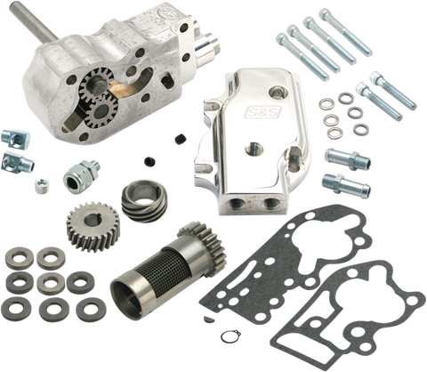 S&S CYCLE Oil Pump with Gears - Standard Cover - Big Twin 31-6296