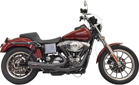 BASSANI XHAUST Ripper 2:1 Exhaust System - Black 1D5B