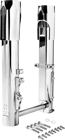 PERFORMANCE MACHINE (PM) Lower Fork Leg - Chrome - Single Disc 0208-2174-CH