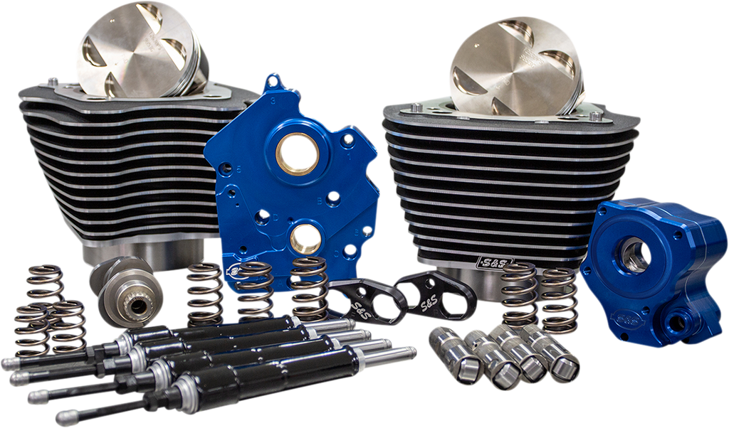 S&S CYCLE 124" Power Package Engine Performance Kit - Chain Drive 310-1056B