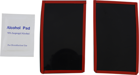 CUSTOM DYNAMICS Fairing Solid Blocker Plates - Lower CD-LF-BLOCK