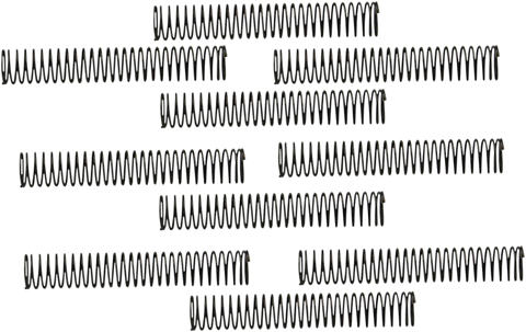 S&S CYCLE Oil Pump Check Valve Spring - 10 Pack 31-6092