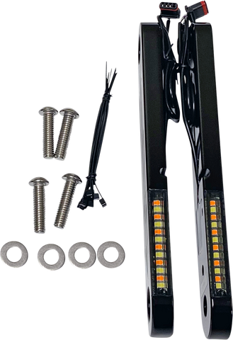 CUSTOM DYNAMICS Light Strip - Black PB-DS2-14-B