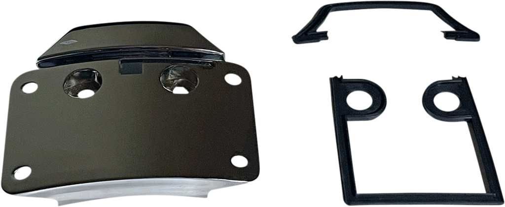 CUSTOM DYNAMICS License Plate Mount - CVO - Chrome CD-CVO-MOUNT-C