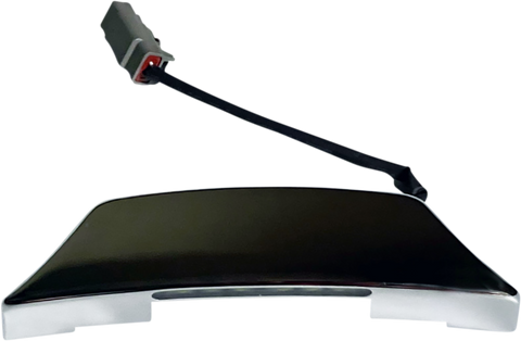 CUSTOM DYNAMICS LED Replacement Top for License Plate Assembly - CVO - Chrome CD-CVO-LEDTOP-C