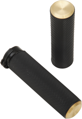 ARLEN NESS Grips - Knurled - Cable - Brass 07-332