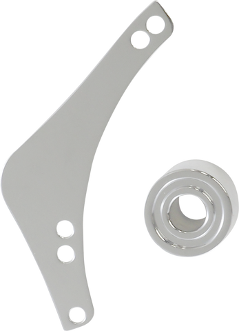 ARLEN NESS Inverted Air Cleaner Cover Plate - Chrome 600-053