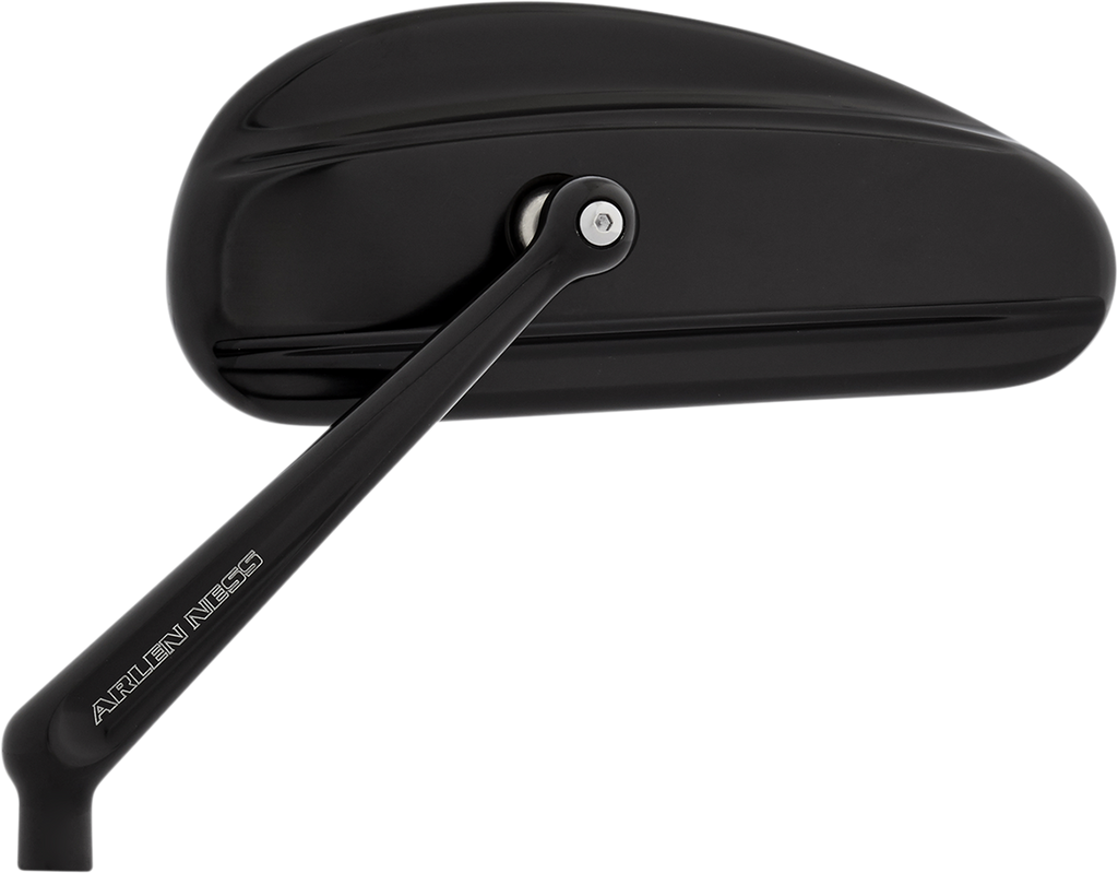ARLEN NESS Mirrors - Downdraft - Side View - Elongated - Black 510-026