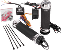 PERFORMANCE MACHINE (PM) Grips - Apex - Heated - Cable - Chrome 0063-2092-CH