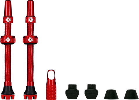 MUC-OFF USA Tubeless Valve Stems - Red 20424