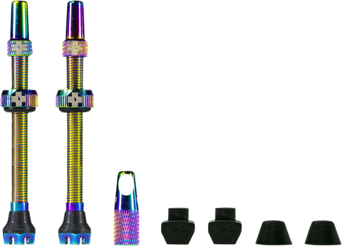 MUC-OFF USA Tubeless Valve Stems - Iridescent 20429