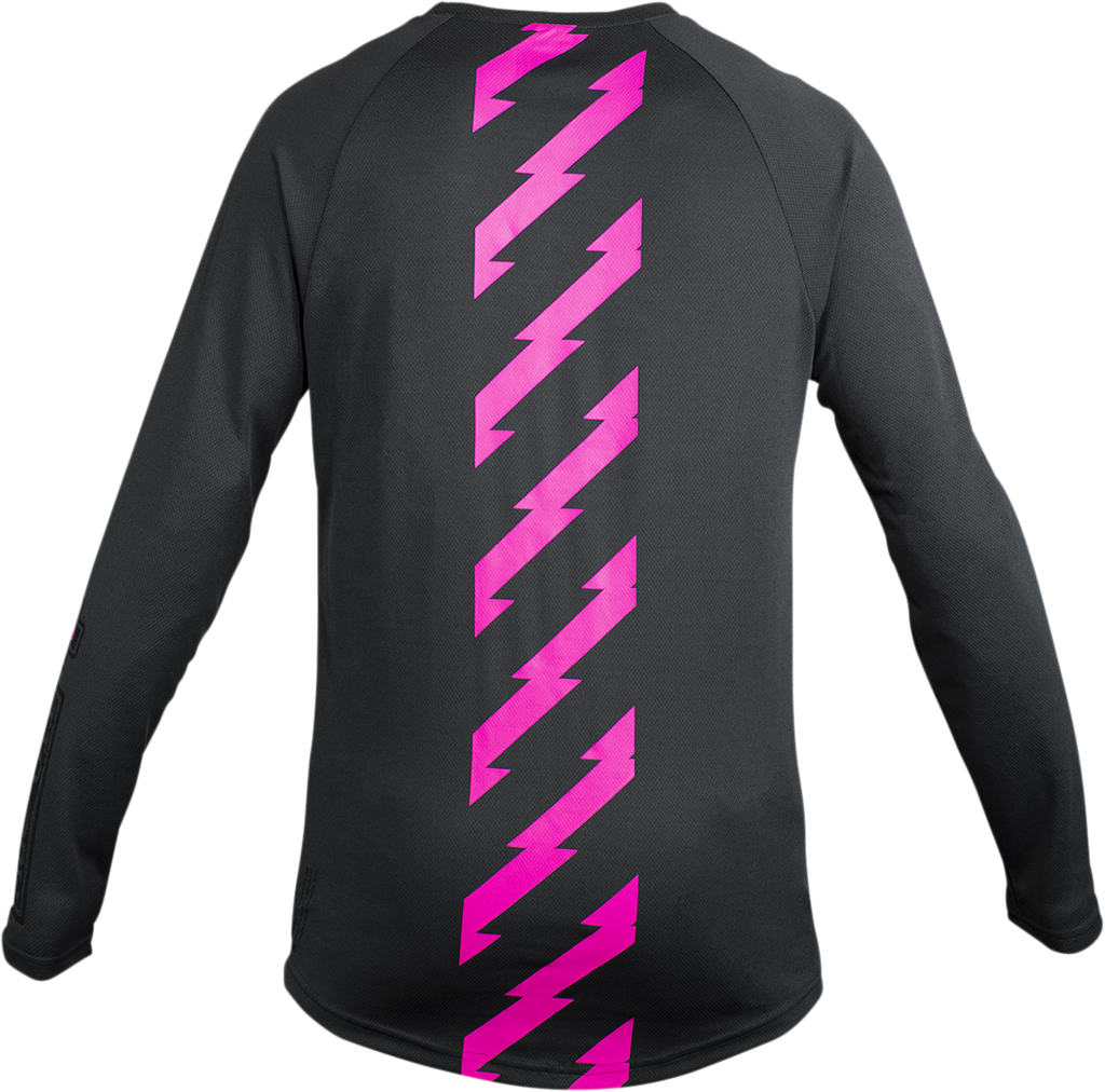 MUC-OFF USA Riders Long-Sleeve Jersey - Gray - Medium 20046