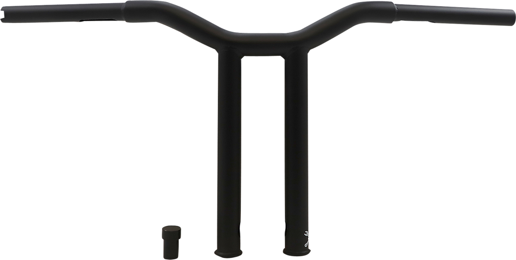 BURLY BRAND Handlebar - Dominator - Straight - 12" - Matte Black B12-6072SB