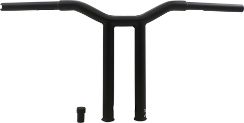 BURLY BRAND Handlebar - Dominator - Straight - 12" - Matte Black B12-6072SB