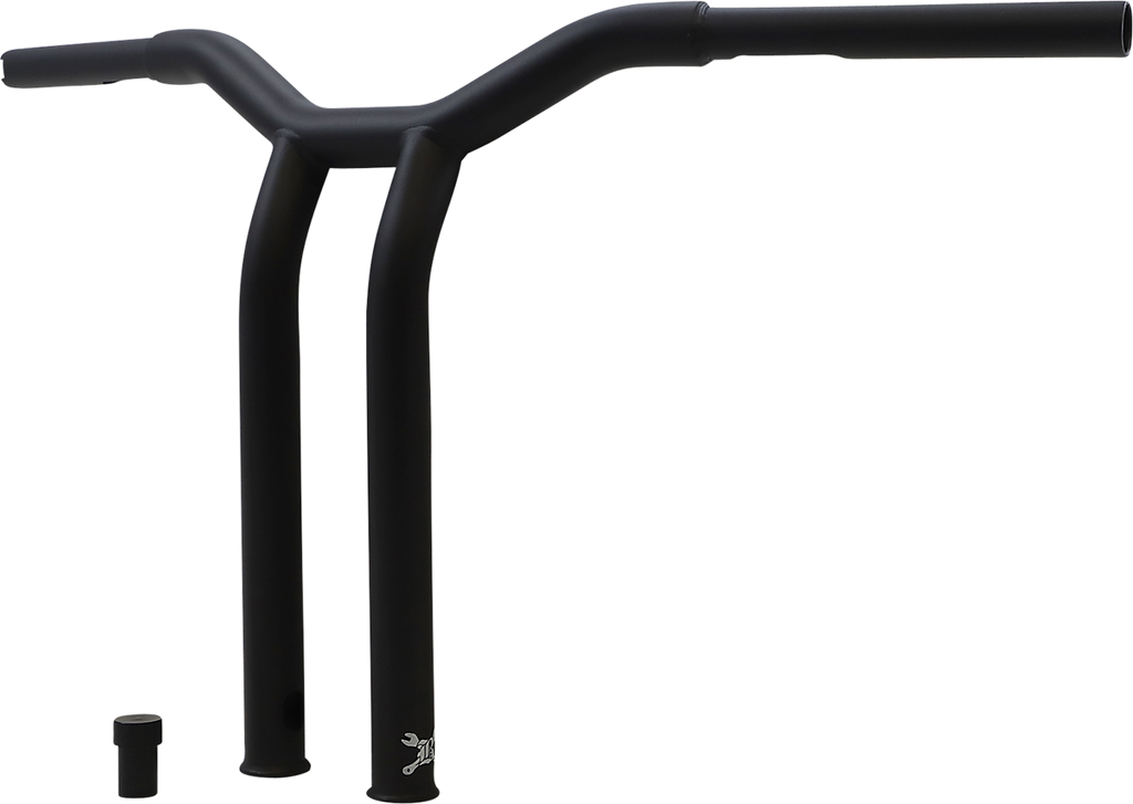 BURLY BRAND Handlebar - Dominator - Raked - 14" - Matte Black B12-6053SB