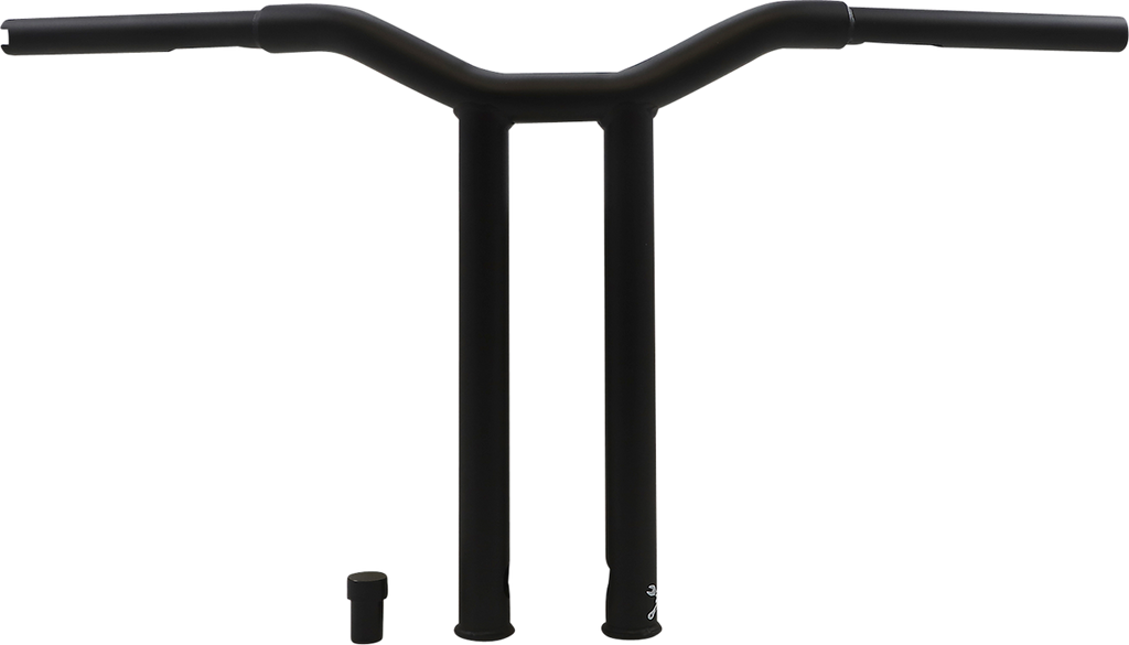 BURLY BRAND Handlebar - Dominator - Straight - 14" - Matte Black B12-6073SB