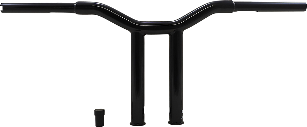 BURLY BRAND Handlebar - Dominator - Straight - 10" - Black B12-6071B