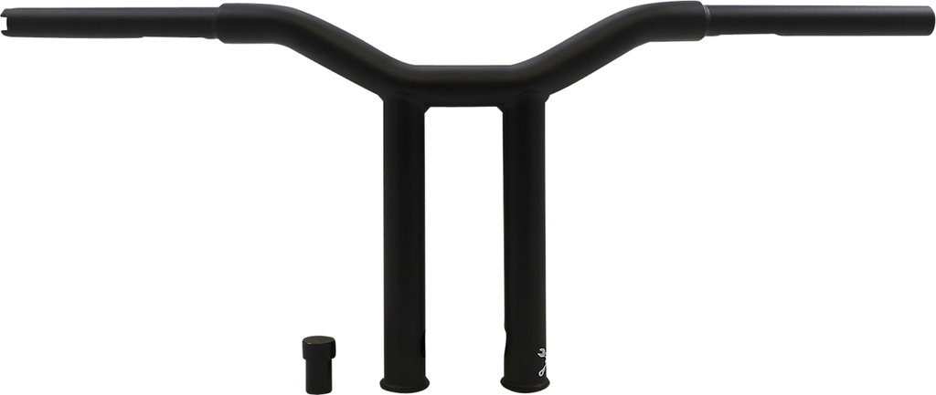 BURLY BRAND Handlebar - Dominator - Straight - 10" - Matte Black B12-6071SB