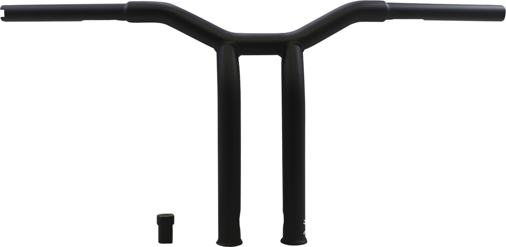 BURLY BRAND Handlebar - Dominator - Raked - 12" - Matte Black B12-6052SB