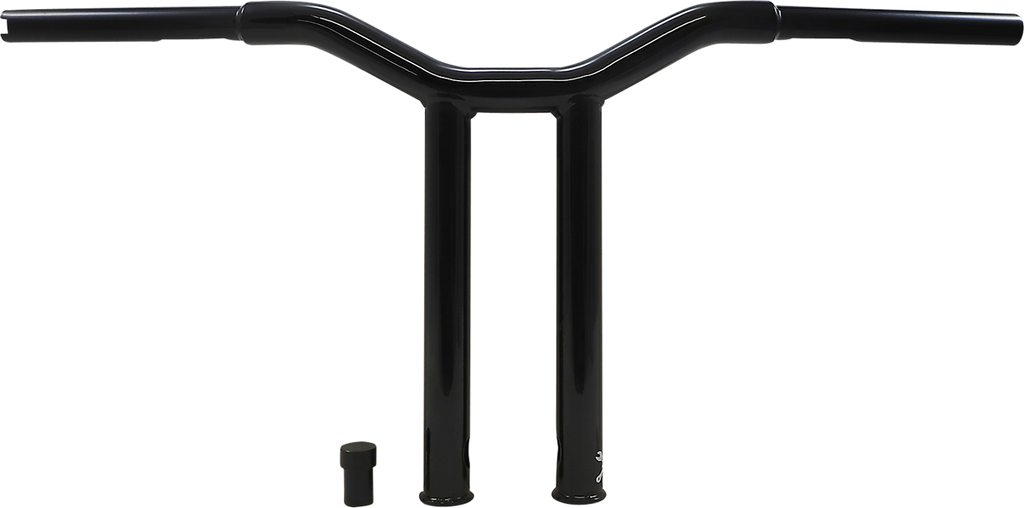 BURLY BRAND Handlebar - Dominator - Straight - 12" - Black B12-6072B