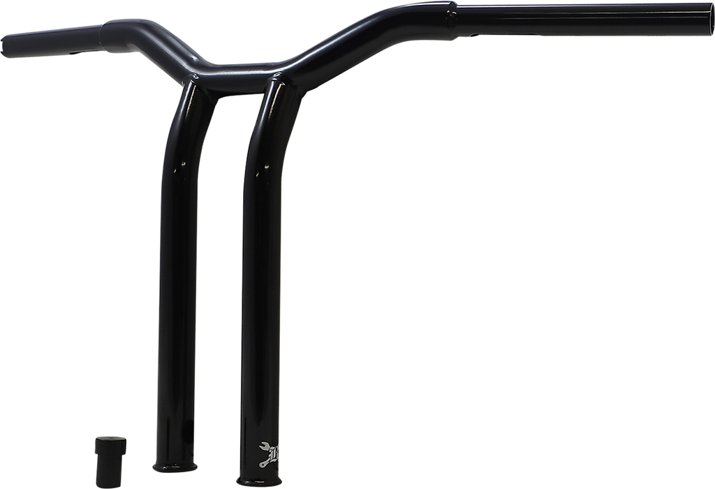 BURLY BRAND Handlebar - Dominator - Raked - 14" - Black B12-6053B