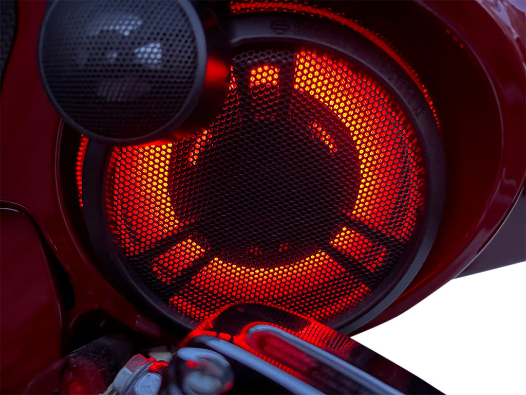 CUSTOM DYNAMICS Speaker Light - Lower Fairing - Tour-Pak PG-SPEAKER-R-1