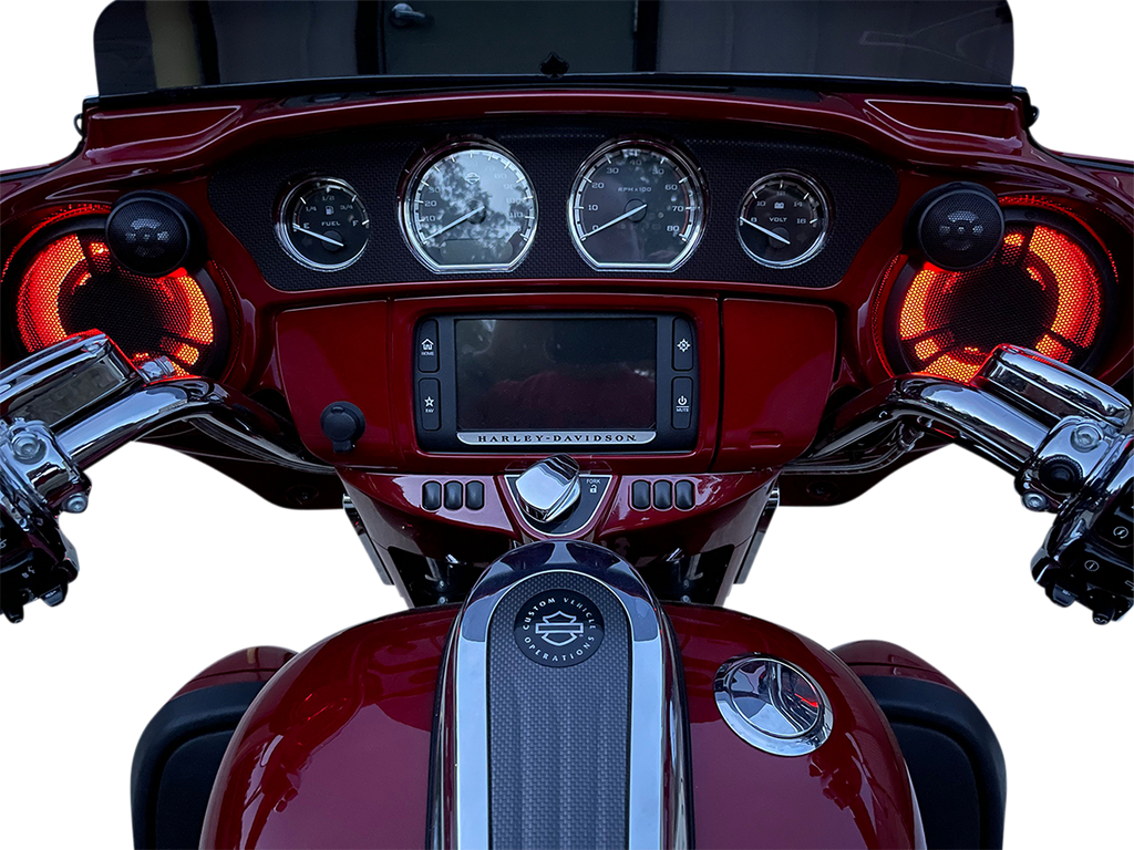 CUSTOM DYNAMICS Speaker Light - Upper Fairing PG-SPEAKER-F-1