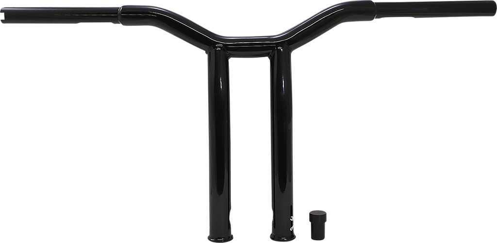 BURLY BRAND Handlebar - Dominator - Raked - 12" - Black B12-6052B