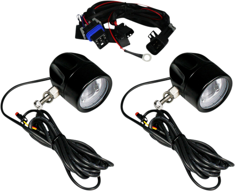 CUSTOM DYNAMICS Fog Light - Black PB-FOG-CHAL-B
